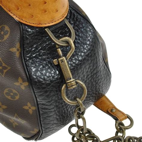 Louis Vuitton Limited Edition Monogram Ostrich Snake Top 